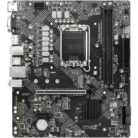 تصویر مادربرد ام اس آی ا MSI PRO H610M-G DDR4 LGA 1700 Motherboard MSI PRO H610M-G DDR4 LGA 1700 Motherboard