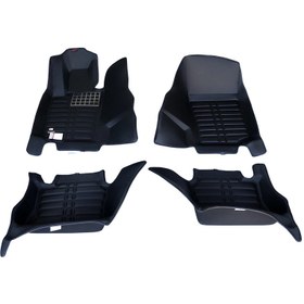 تصویر کفپوش سه بعدی خودرو اس ای سی جی مدل CBN مناسب برای پورشه پانامرا 