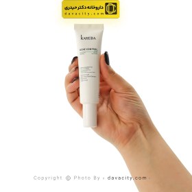 تصویر کرم مناسب پوست های مستعد آکنه کاربا 30 میلی لیتر Kareba Anti Acne Cream 30 ml