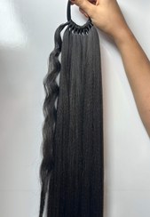 تصویر دم اسبی فیک حجم و رنگ دلخواه - ۱ 