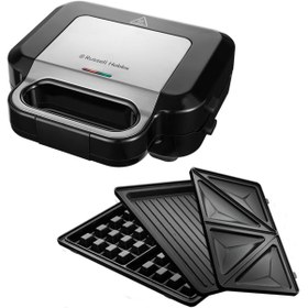 تصویر ساندویچ ساز راسل هابز مدل 26810 Russell Hobbs Creations 26810 Multifunctional 3-in-1 Sandwich Maker