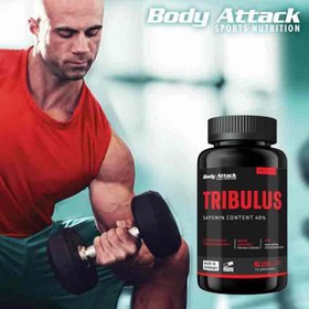 تصویر تریبلوس 150 کپسول بادی اتک BODY ATTACK TRIBULUS 150 Maxi-Caps