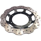 تصویر دیسک ترمز جلو موتورسیکلت بنلی 180 و بنلی 150 جدید و 250 تک سیلندر جدید FRONT BENELI 300 (کوکما) 