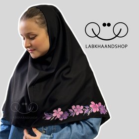 تصویر مقنعه چاپی ۴۹ 