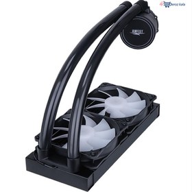 تصویر خنک کننده مایع اوست GT-AVT240 AWEST GT-AVT240W ARGB Liquid Cooler