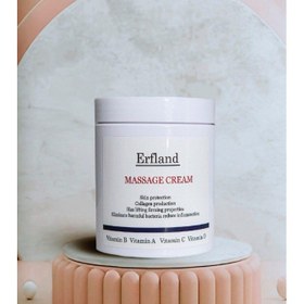 تصویر کرم ماساژ صورت و بدن ارفلند 500 گرمی Message cream Erfland