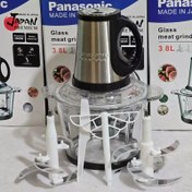 تصویر خردکن غذاساز پاناسونیک مدل ۳۸۰۰وات ، ۳/۸ لیتری مدل ژاپن Panasonic food processor chopper, 3800 watts, 3.8 liters, Japan model