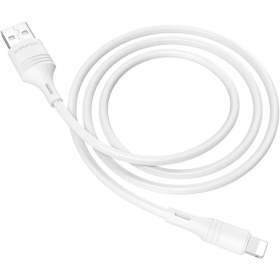 تصویر کابل تبدیل USB به لایتنینگ بروفون مدل BX43 طول 1 متر Borofon BX43 USB to Lightning Cable 1m