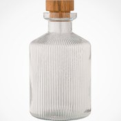 تصویر بطری آب درب چوبی 1.350 لیتر لیمون 