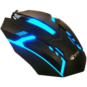 تصویر موس مخصوص بازی لوتوس مدل BLUELIGHT-5W کد 2024 