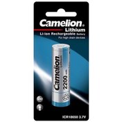 تصویر باتری قلمی کملیون مدل ICR18650 ظرفیت ۲۲۰۰ میلی آمپر 