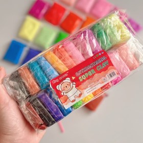 تصویر خمیر کلی ۲۴ رنگ 