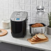 تصویر دستگاه پخت نان خانگی کاراجا مدل Bake XL ظرفیت ۱۵۰۰ گرم با ۴۵ دستور پخت 