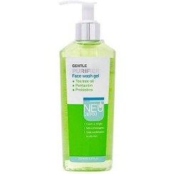 تصویر ژل شستشوی صورت نئودرم مناسب پوست چرب و مختلط NEUDERM Gentle Purifier Face Wash Gel 200ml