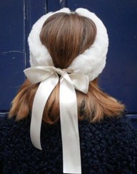 تصویر هدبند خز روسی روبانی 