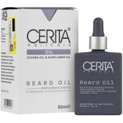 تصویر روغن ریش حجم 50 میلی لیتر سریتا ا Cerita Beard Oil 50ml Cerita Beard Oil 50ml