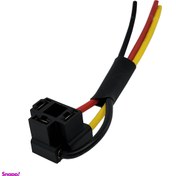 تصویر سوکت سه فیش پشت چراغ جلو آریکو کد ۱۱۹۴ مناسب پژو 