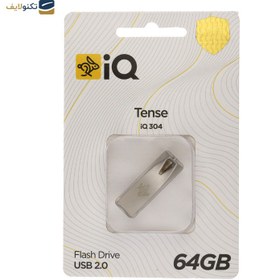 تصویر فلش مموری آی کیو مدل Tense IQ304 ظرفیت 64 گیگابایت IQ Tense IQ304 Flash Memory - 64GB