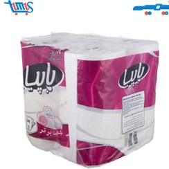 تصویر دستمال توالت پاپیا بسته ۸ عددی 