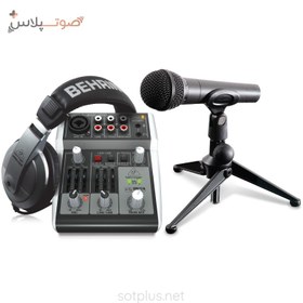 تصویر پکیج استودیویی Behringer PODCASTUDIO 2 USB 