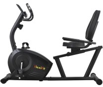 تصویر دوچرخه ثابت نشسته فلکسی فیت مدل W200C پشتی دار 