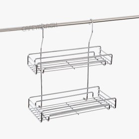 تصویر جا ادویه آویز دو طبقه کروم آدلان A211 ADLAN