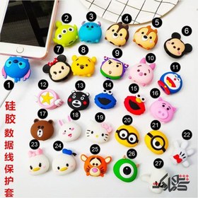 تصویر محافظ کابل سیلیکونی اپل مدل iPhone 4 طول ۱.۵ متر 