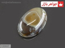 تصویر نگین عقیق هندی باباقوری کد 132657 