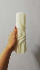 تصویر شمع طرح استوانه ماینر - جعبه کرافت / 