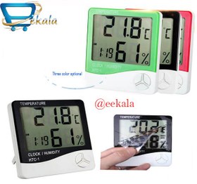 تصویر دماسنج و رطوبت سنج دیجیتالی اچ تی سی وان ا htc thermometer htc thermometer