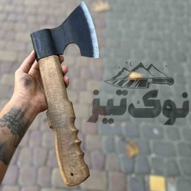 تصویر تبر آهنبر ضد ضربه کاملا ضمانتی در 3 سایز(دسته ضخیم) 