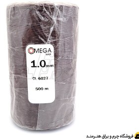 تصویر دوک نخ موم دار OMEGA سایز 1 کد 6027 