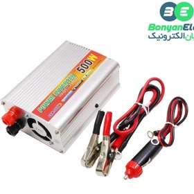 تصویر اینورتر (12VDC به 220VAC) سوئیچینگ 12V 500W 