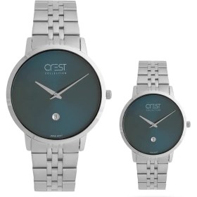 تصویر ساعت مچی ست کرست مدل Crest 9077-2 