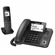 تصویر تلفن بی‌سیم پاناسونیک مدل KX-TGF382 Panasonic KX-TGF382 Wireless Phone