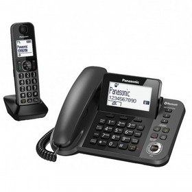 تصویر تلفن رومیزی پاناسونیک مدل KX-TGF382 Panasonic KX-TGF382 Cordless Phone