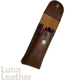 تصویر جامدادی چرم کد 121 