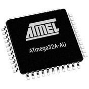 تصویر میکروکنترلر خام ATMEGA32A-AU پکیج SMD TQFP-44 