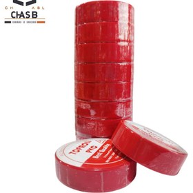 تصویر چسب برق قرمز RED PVC ELECTRICAL INSULATION TAPE 