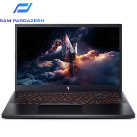 تصویر لپ تاپ گیمینگ ایسر Nitro V 15 مدل ANV15-52-57BB پردازنده Core i5 ظرفیت ۳۲ گیگابایت رم و ۱ ترابایت SSD با گرافیک RTX 5050 