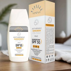 تصویر کرم ضد آفتاب رنگی هپسان 