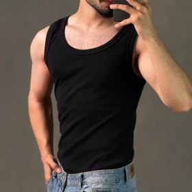 تصویر تاپ ورزشی مشکی 