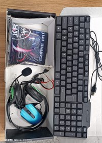 تصویر کیبورد گیمینگ KARLER BASS k30 KARLER BASS