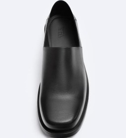 تصویر کفش اورجینال برند زارا Zara مدل LEATHER MULE MOCCASINS کد 2412/220 