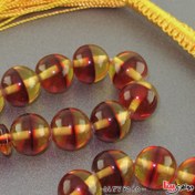 تصویر تسبیح کهربا پودری ۳۳ دانه ای کد ۱۶۴۹۶ 