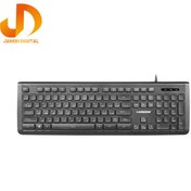 تصویر کیبورد گرین مدل GK304 با سیم 