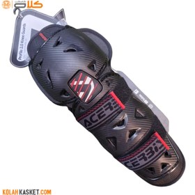 تصویر محافظ زانو موتور سواری ACERBIS اورجینال | کد 55 سایز بزرگ Original ACERBIS motorcycle knee protector Code 55