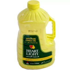 تصویر روغن کانولا خالص هارت لایت 3 لیتری Heart Light Pure Canola Oil 