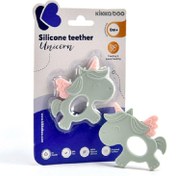 تصویر دندان گیر کودک مدل یونیکورن سبز کیکابو Kikkaboo 