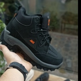 تصویر کفش جاکس ساقدار بچه گانه مشکی 